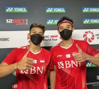 [All England 2022] Kevin Jitu Prediksi Kelolosan BaKri ke Semifinal